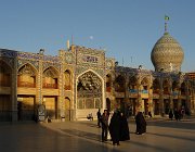 2017 Iran  2637  Tramonto nella moschea del Signore della Luce