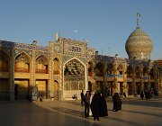 2017 Iran  2637  Tramonto nella moschea del Signore della Luce