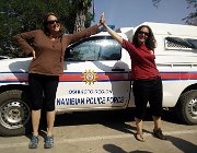 2018 Nambia 2715  Le due Loredana nel nostro ultimo incontro con la polizia